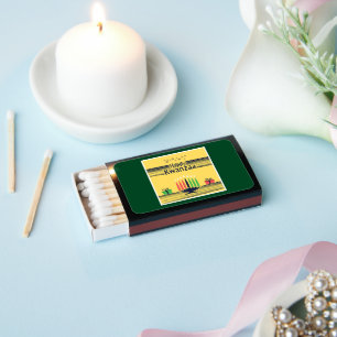 SlipperyJoe's Kwanzaa warm celebratory tone tradit Matchboxes