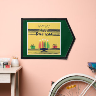 SlipperyJoe's Kwanzaa warm celebratory tone tradit Pennant