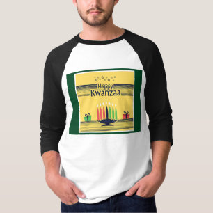 SlipperyJoe's Kwanzaa warm celebratory tone tradit T-Shirt