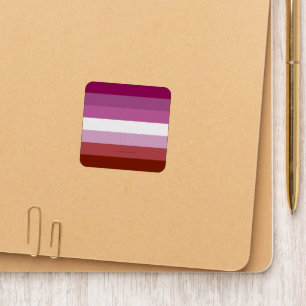 SlipperyJoe's lesbian pride flag feminine communit Patch