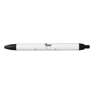 SlipperyJoe's line art silhouette reindeer minimal Pen