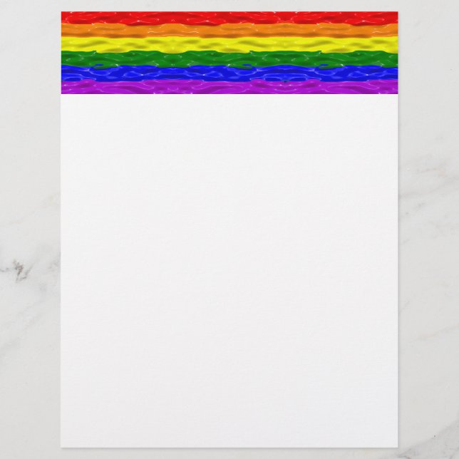 SlipperyJoe's liquid gloss pride flag red orange y Letterhead (Front)