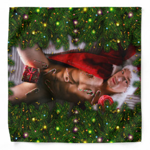SlipperyJoe's male chest six pack stomach bare tor Bandana
