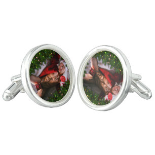 SlipperyJoe's male chest six pack stomach bare tor Cufflinks