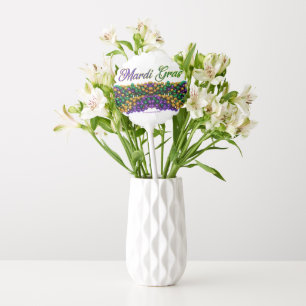 SlipperyJoe's Mardi Gras Bead Necklaces purple gol Balloon