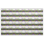 SlipperyJoe's Mardi Gras Bead Necklaces purple gol Fabric