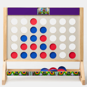 SlipperyJoe's Mardi Gras Men purple gold green bal Fast Four