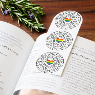 SlipperyJoe's maze encircles rainbow heart arrow m Bookmarks