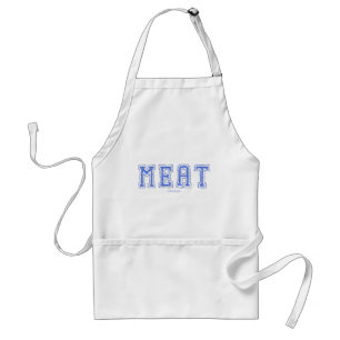 SlipperyJoe's meat rawness toughness uneven highli Adult Apron