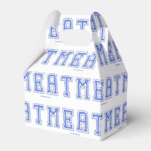 SlipperyJoe's meat rawness toughness uneven highli Favor Boxes (Front Side)