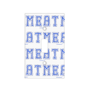 SlipperyJoe's meat rawness toughness uneven highli Light Switch Cover