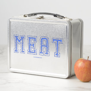 SlipperyJoe's meat rawness toughness uneven highli Metal Lunch Box