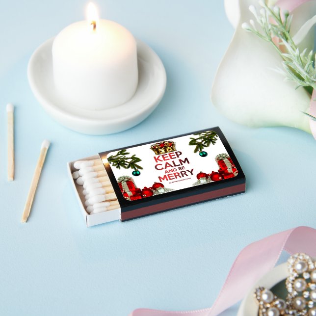 SlipperyJoe's Merry Christmas artistic tree orname Matchboxes (Insitu)