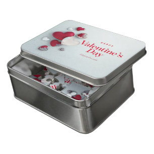 SlipperyJoe's modern Valentine's Day layout artist Jigsaw Puzzle