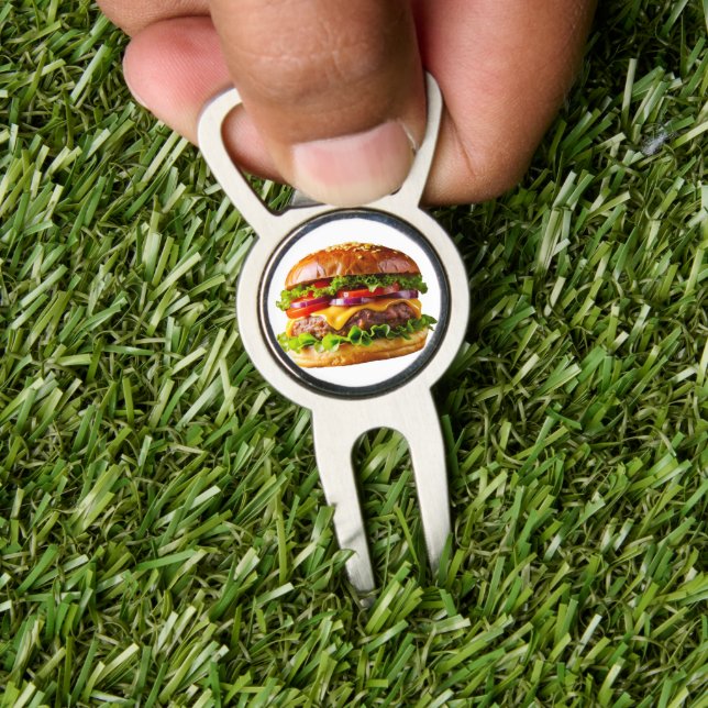 SlipperyJoe's mouthwatering cheeseburger crispy ba Divot Tool (Insitu 1)