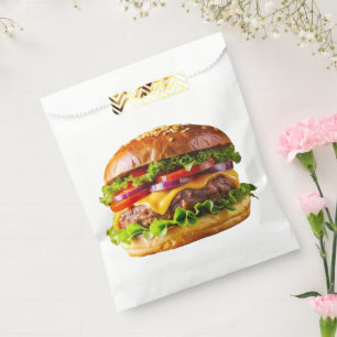 SlipperyJoe's mouthwatering cheeseburger crispy ba Favor Bag