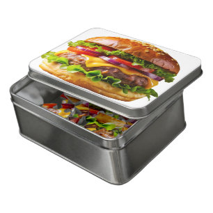 SlipperyJoe's mouthwatering cheeseburger crispy ba Jigsaw Puzzle