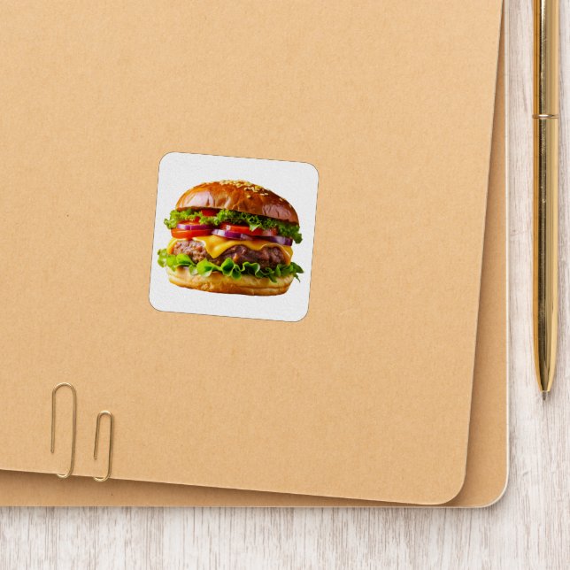 SlipperyJoe's mouthwatering cheeseburger crispy ba Patch (On Folder)