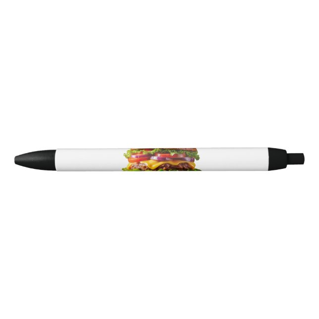 SlipperyJoe's mouthwatering cheeseburger crispy ba Pen (Front)