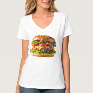 SlipperyJoe's mouthwatering cheeseburger crispy ba T-Shirt