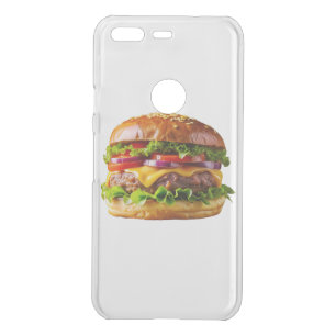SlipperyJoe's mouthwatering cheeseburger crispy ba Uncommon Google Pixel Case