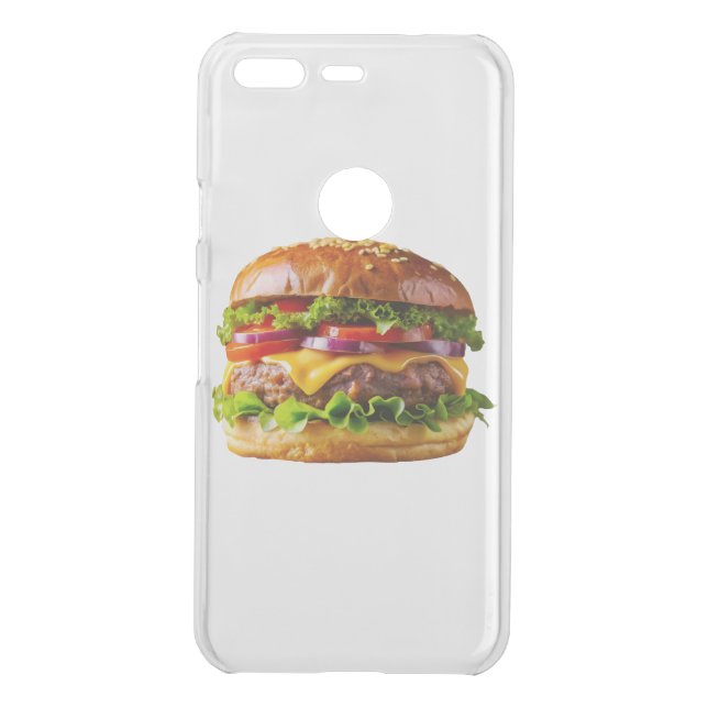 SlipperyJoe's mouthwatering cheeseburger crispy ba Uncommon Google Pixel Case (Back)