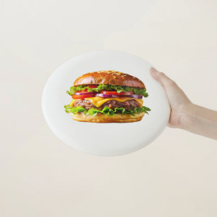 SlipperyJoe's mouthwatering cheeseburger crispy ba Wham-O Frisbee