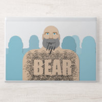 SlipperyJoe's muscular bald bear man stylized cart