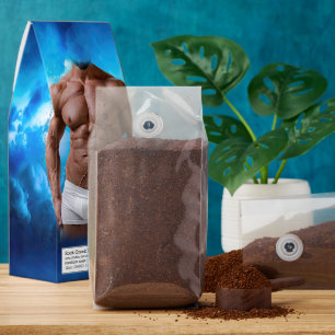 SlipperyJoe's muscular bearded man shirtless sixpa Roasted Coffee