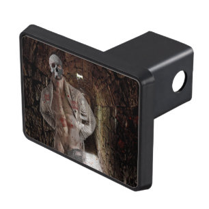 SlipperyJoe's muscular ghost stone dimly lit tunne Hitch Cover