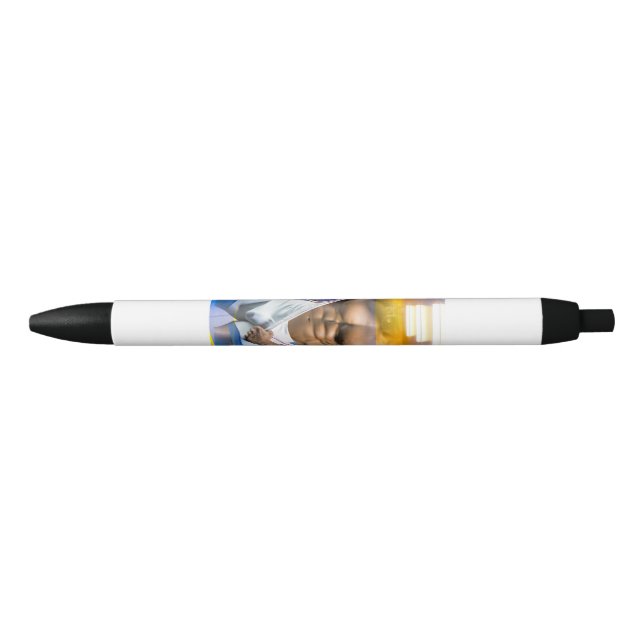 SlipperyJoe's muscular man bulge six-pack gym trai Pen (Front)