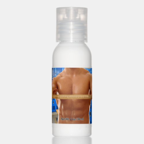 SlipperyJoes muscular man shirtless 6_pack gymnas Hand Lotion