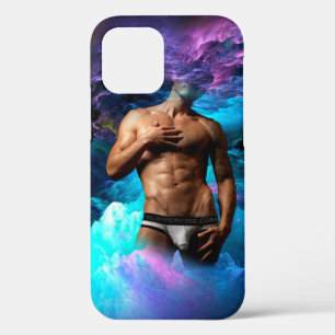 SlipperyJoe's muscular man underwear bulge cosmic  iPhone 12 Pro Case