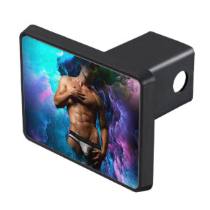 SlipperyJoe's muscular man underwear bulge cosmic  Hitch Cover