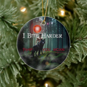 SlipperyJoe's mystical Halloween-style atmosphere Ceramic Ornament