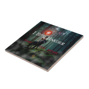 SlipperyJoe's mystical Halloween-style atmosphere Ceramic Tile