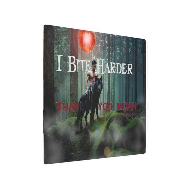 SlipperyJoe's mystical Halloween-style atmosphere  Metal Print (Angled)