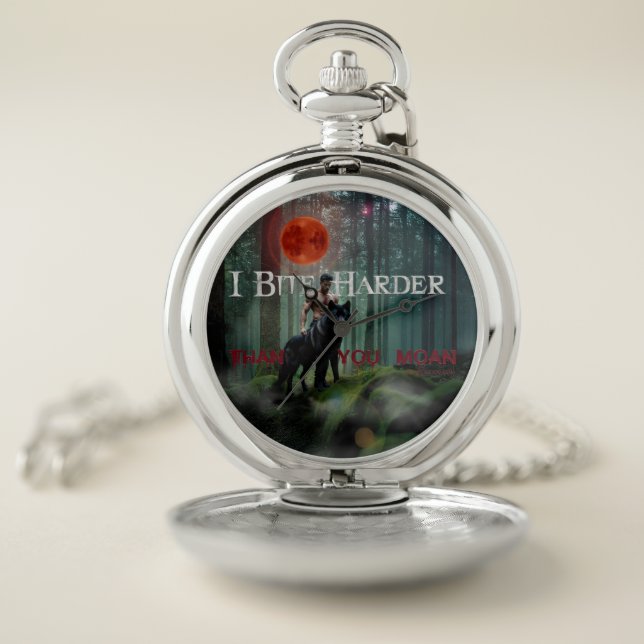SlipperyJoe's mystical Halloween-style atmosphere  Pocket Watch (Inside)