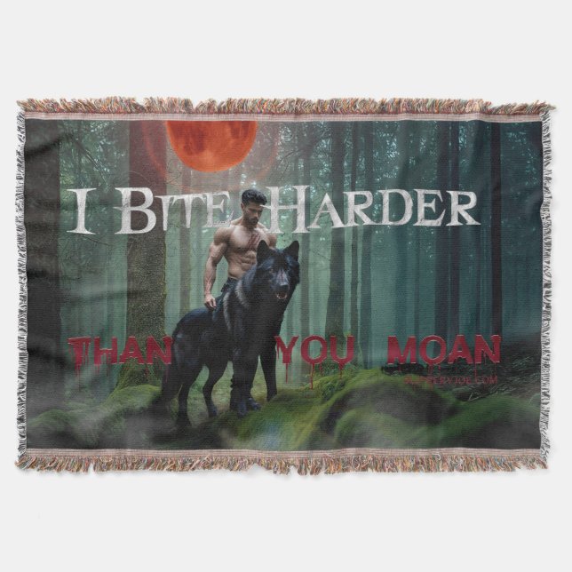 SlipperyJoe's mystical Halloween-style atmosphere  Throw Blanket (Front)