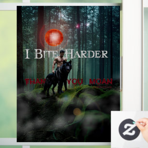 SlipperyJoe's mystical Halloween-style atmosphere Window Cling