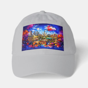 SlipperyJoe's New Orleans city montage St. Louis C Youth Dad Hat