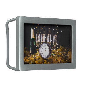 SlipperyJoe's New Year thrilling moments classic c Belt Buckle