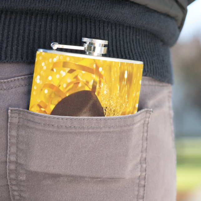 SlipperyJoe's New Year's Eve celebration festive g Flask (In Situ)