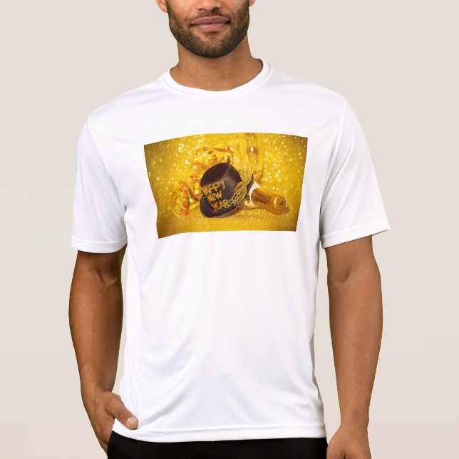SlipperyJoe's New Year's Eve celebration festive g T-Shirt (Front)