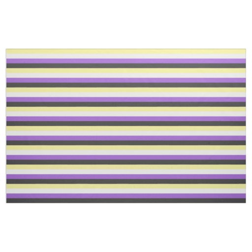 SlipperyJoe's Nonbinary Pride Flag gay gifts LGBTQ Fabric
