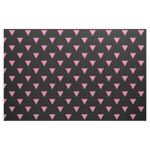 SlipperyJoe's pink triangle flag bright pink symbo Fabric