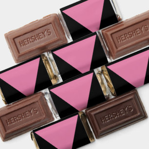 SlipperyJoe's pink triangle flag bright pink symbo Hershey's Miniatures