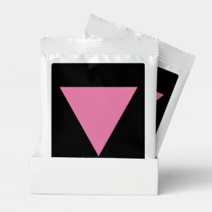 SlipperyJoe's pink triangle flag bright pink symbo Margarita Drink Mix