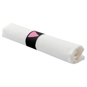 SlipperyJoe's pink triangle flag bright pink symbo Napkin Bands