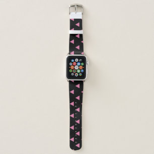 SlipperyJoe's Pink Triangle Flag gay gifts LGBTQIA Apple Watch Band